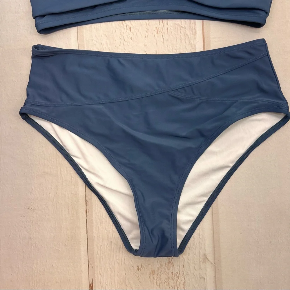 NWT Women's Twist High-Waist Bikini‎ Sets Swimsuit SIZE LARGE